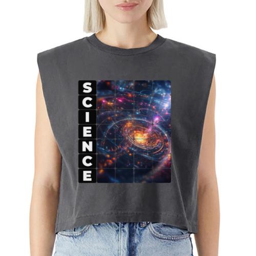 Science Spiral - Washed Women´s Muscle Tank Top