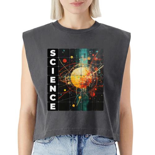 Core of Science - Washed Women´s Muscle Tank Top