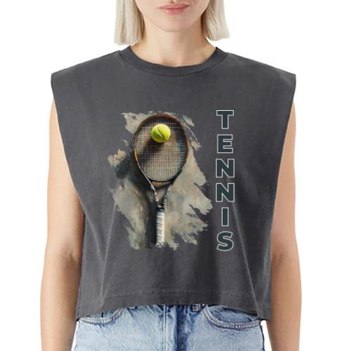 Tennis Power Play - Washed Women´s Muscle Tank Top
