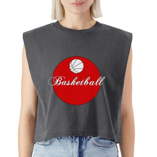 Basketball: Bold Hoops - Washed Women´s Muscle Tank Top