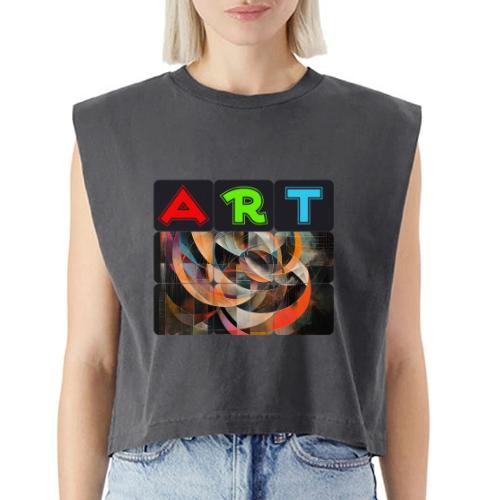 Fragments of Art - Washed Women´s Muscle Tank Top