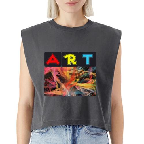 Chaotic Threads of Art - Washed Women´s Muscle Tank Top
