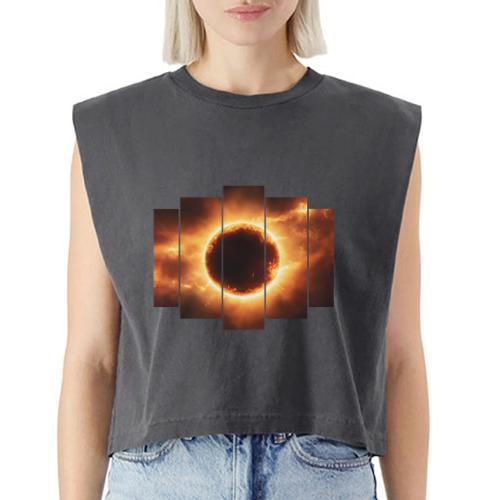 Eclipse Beyond Worlds - Washed Women´s Muscle Tank Top