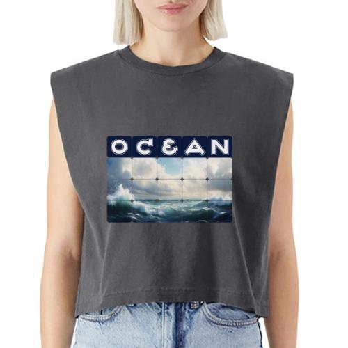 Ocean: Waves of Fury - Washed Women´s Muscle Tank Top