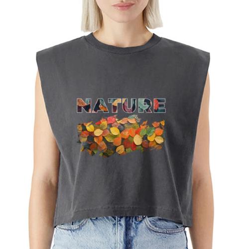 Brushed by Nature - Washed Women´s Muscle Tank Top