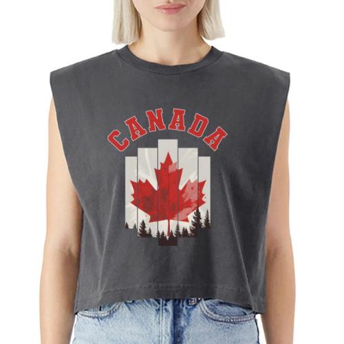 Creative Spirit of Canada - Washed Women´s Muscle Tank Top