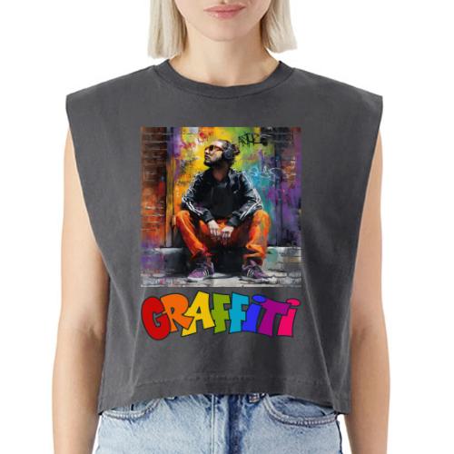 Graffiti: Urban Art - Washed Women´s Muscle Tank Top
