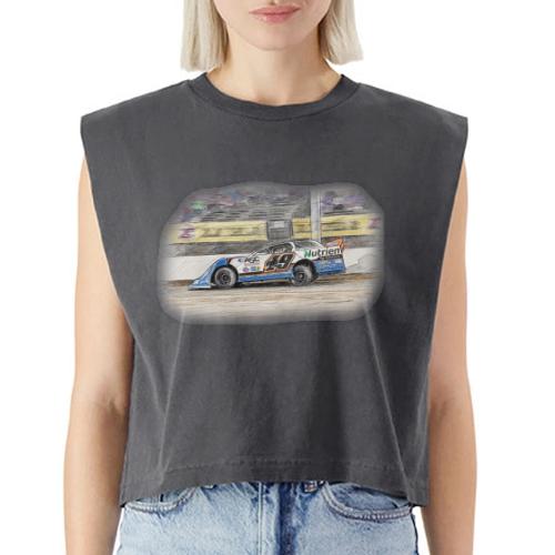 Johnathan Davenport's #49 B - Washed Women´s Muscle Tank Top