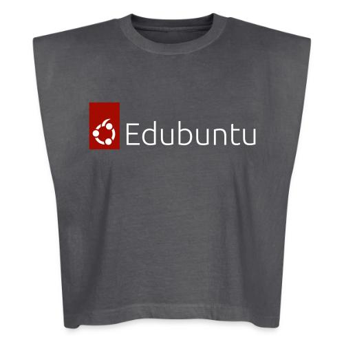 Edubuntu Logo 2023 - White - Washed Women´s Muscle Tank Top