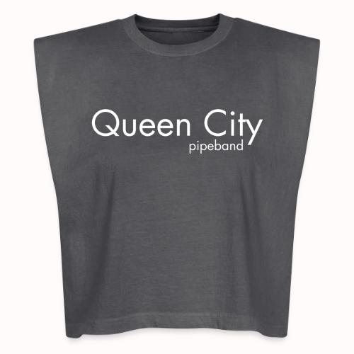 Queen City white - Washed Women´s Muscle Tank Top