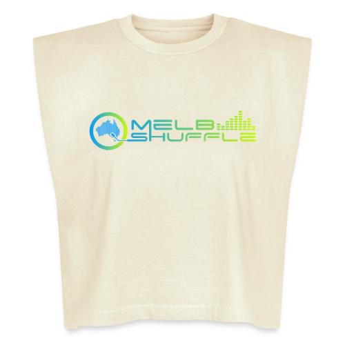 Melbshuffle Gradient Logo - Washed Women´s Muscle Tank Top