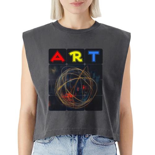Echoes of Art - Washed Women´s Muscle Tank Top