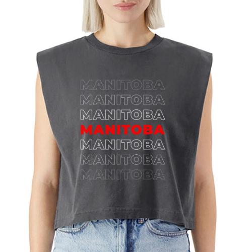 Manitoba Mark - Washed Women´s Muscle Tank Top