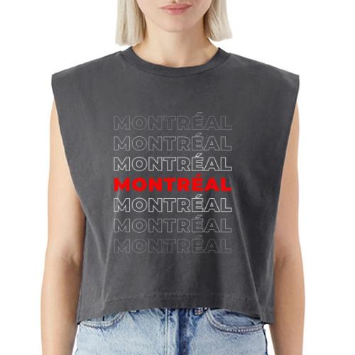 Montreal Echoes - Washed Women´s Muscle Tank Top