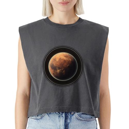 Exoplanet Horizons - Washed Women´s Muscle Tank Top