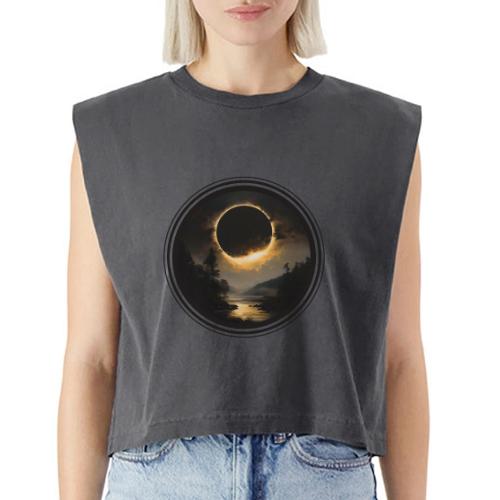 Eclipse: Shadowed Light - Washed Women´s Muscle Tank Top