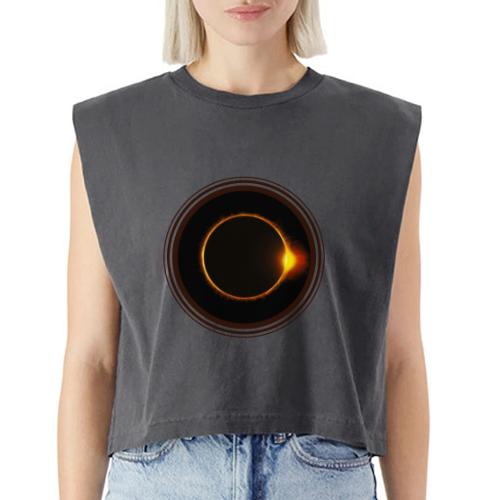 Solar Eclipse - Washed Women´s Muscle Tank Top