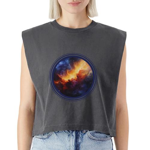 Nebula Dreams - Washed Women´s Muscle Tank Top