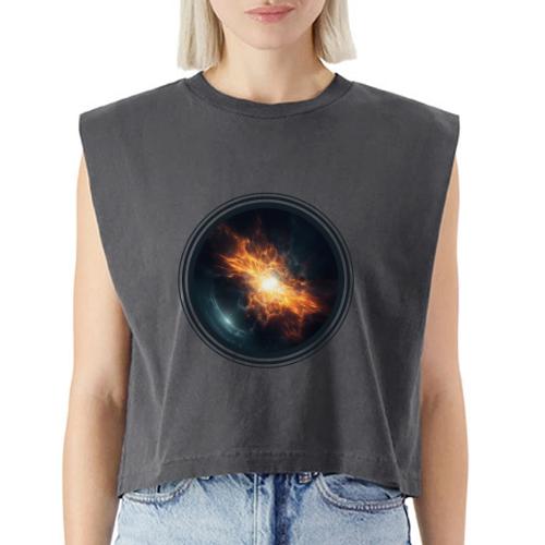 Supernova: cosmic explosion - Washed Women´s Muscle Tank Top