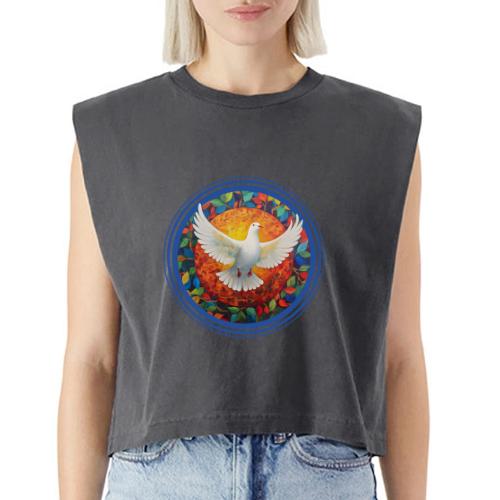 Flight of Hope - Washed Women´s Muscle Tank Top