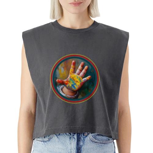 Colors of Innocence - Washed Women´s Muscle Tank Top