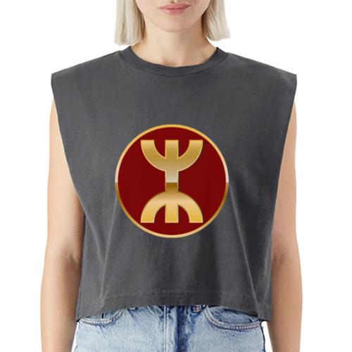 Amazigh Yaz — Free Spirit - Washed Women´s Muscle Tank Top