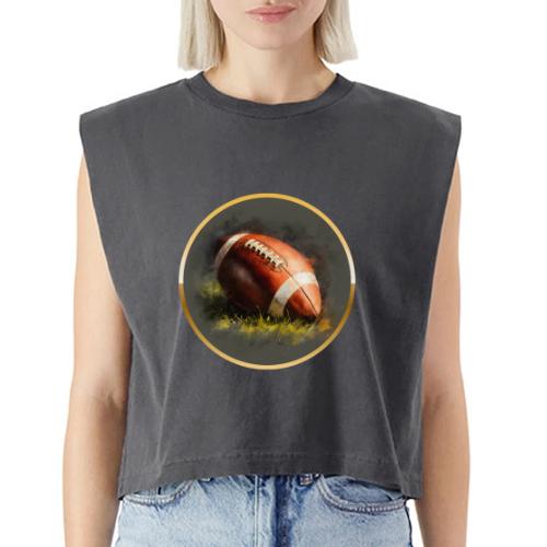 American Football: Gridiron Gold - Washed Women´s Muscle Tank Top