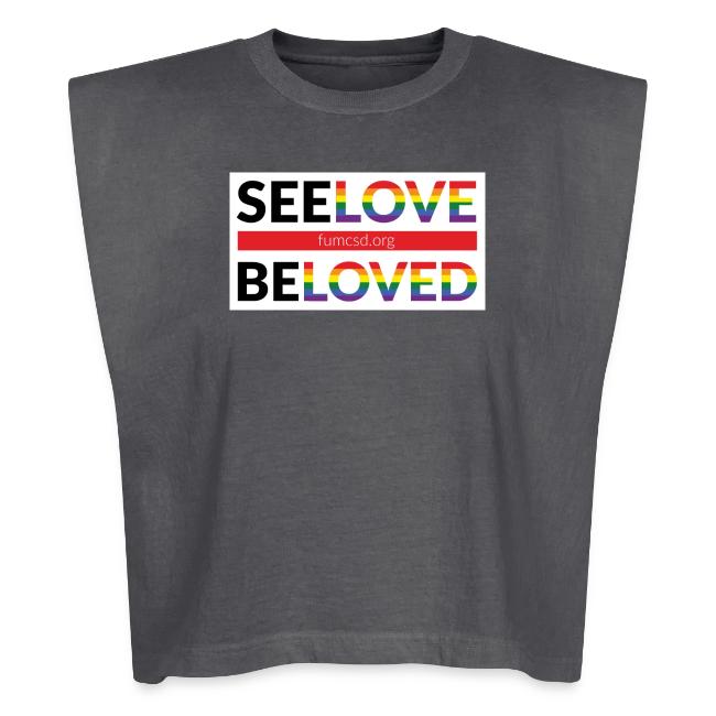 FUMCSD See Love, Be Loved: white design background