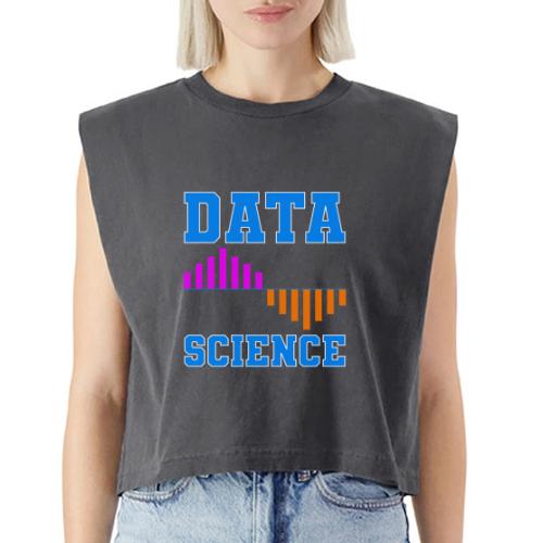 Data Science - Washed Women´s Muscle Tank Top