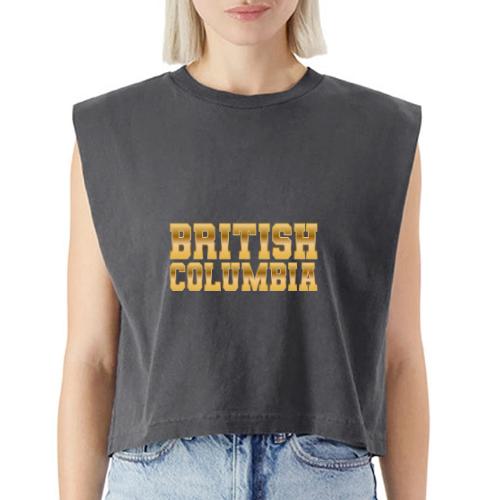 British Columbia - Washed Women´s Muscle Tank Top