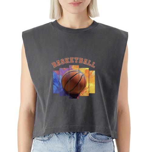 Basketball Pulse - Washed Women´s Muscle Tank Top