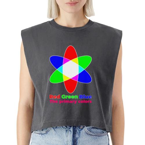 Primary colors: RGB Origins - Washed Women´s Muscle Tank Top