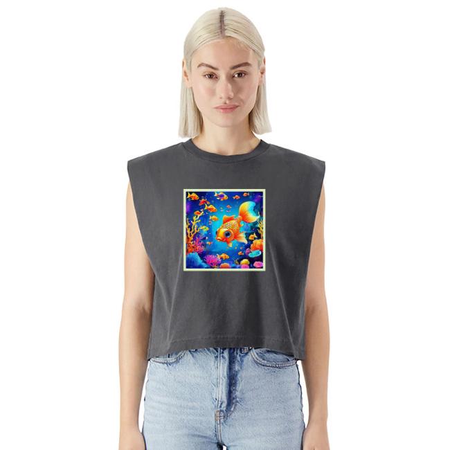 Vibrant Underwater Fish World Design