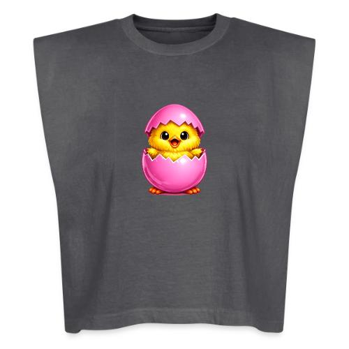 Easter Chick Pink - Washed Women´s Muscle Tank Top