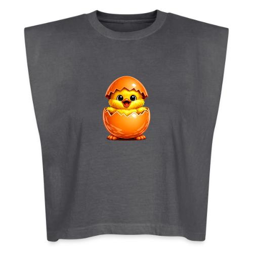 Easter Chick Orange - Washed Women´s Muscle Tank Top