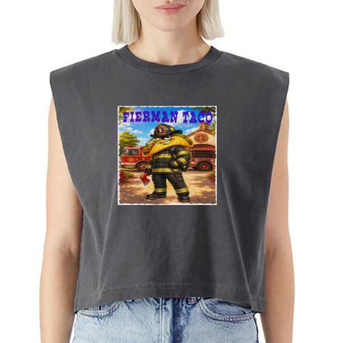 Fireman Taco - Washed Women´s Muscle Tank Top