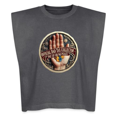 Dad Tax Collector Medallion T Shirt - Washed Women´s Muscle Tank Top