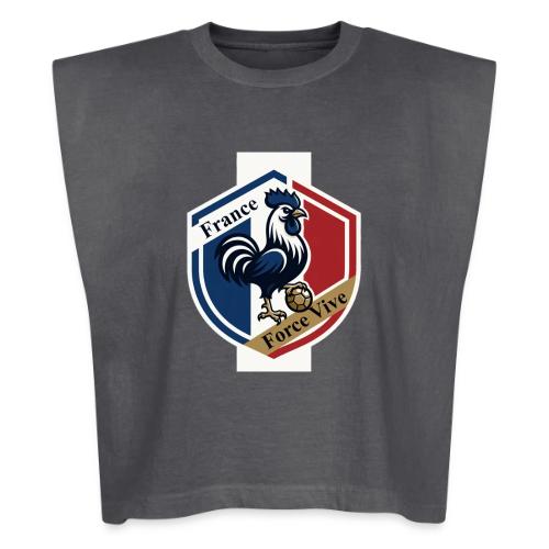 France Rooster T-Shirt, Bleu-Blanc-Rouge gift - Washed Women´s Muscle Tank Top