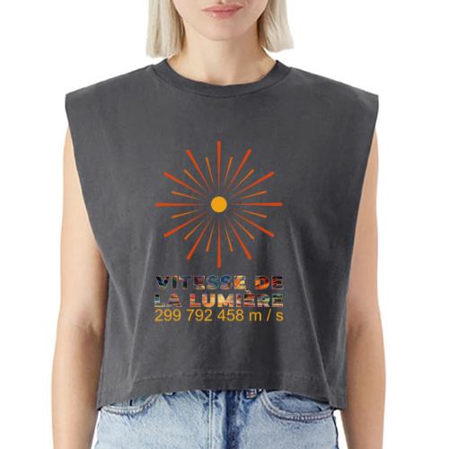 Speed of light - Washed Women´s Muscle Tank Top