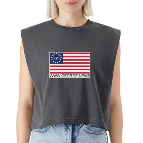 GEORGE 250 PATCH - Washed Women´s Muscle Tank Top