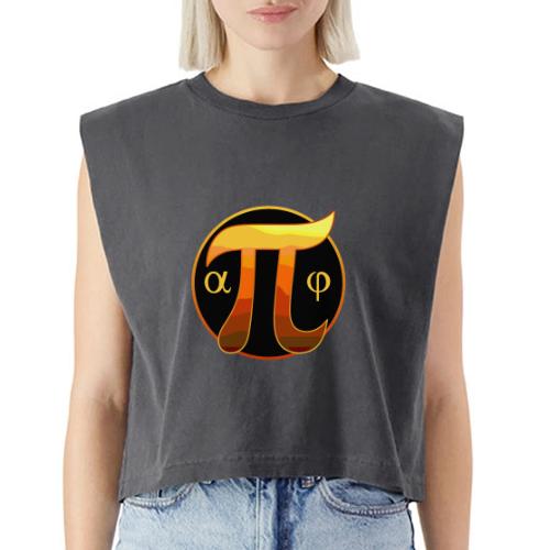 Trigonometry: Angles & Symbols - Washed Women´s Muscle Tank Top