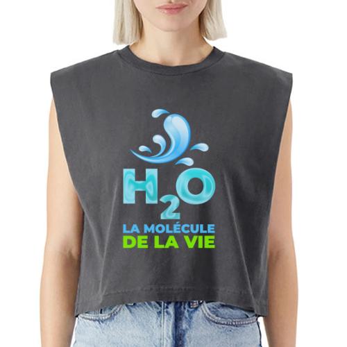 The molecule of life - Washed Women´s Muscle Tank Top