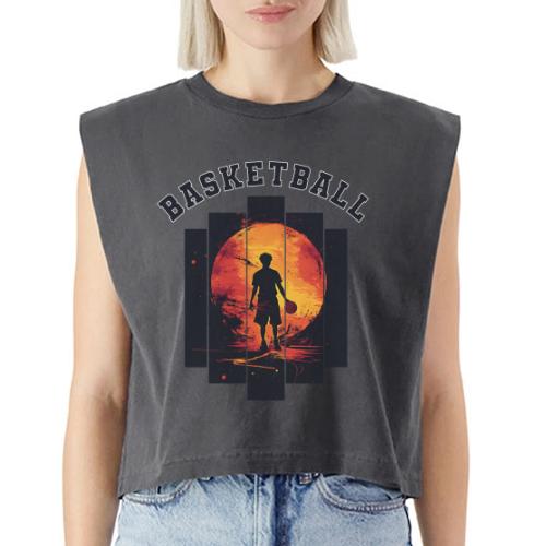 Basketball is My Game - Washed Women´s Muscle Tank Top
