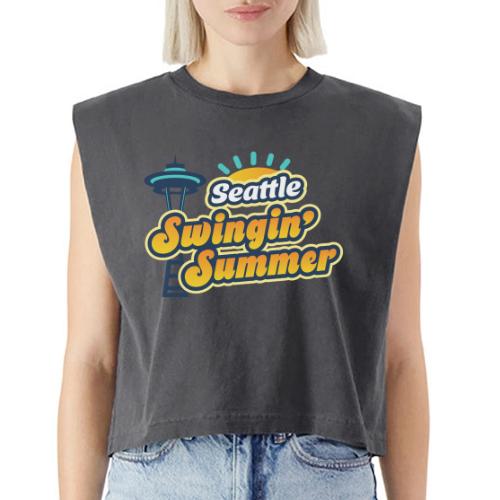 Seattle Swingin' Summer - Washed Women´s Muscle Tank Top