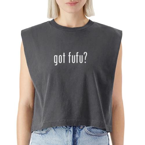 got fufu Women Tie Dye Tee - Pink / White - Washed Women´s Muscle Tank Top