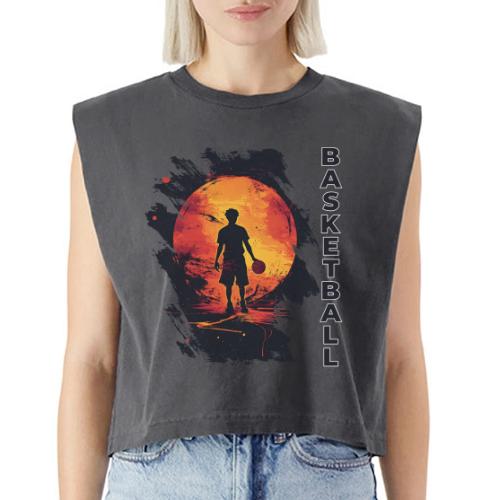 Basketball Blaze - Washed Women´s Muscle Tank Top