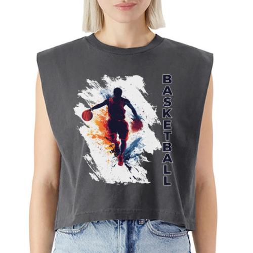 Basketball Hustle - Washed Women´s Muscle Tank Top