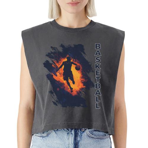 Basketball Focus - Washed Women´s Muscle Tank Top