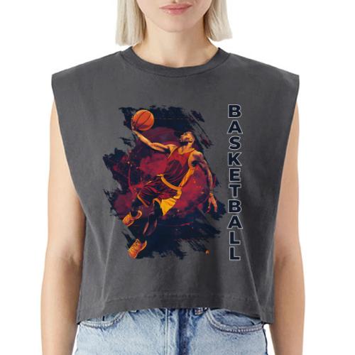 Basketball Charge - Washed Women´s Muscle Tank Top