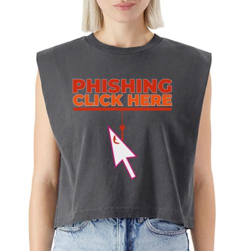 Phishing: Hooked by Deception - Washed Women´s Muscle Tank Top